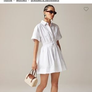 J.Crew Tall Elena mini shirtdress in cotton poplin 10